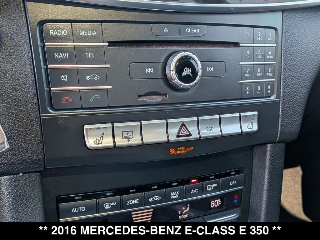 2016 Mercedes-Benz E-Class E 350 4MATIC®