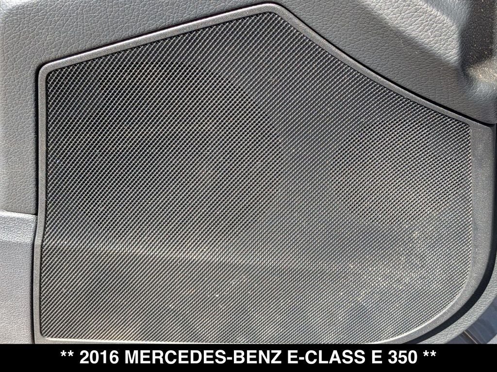2016 Mercedes-Benz E-Class E 350 4MATIC®