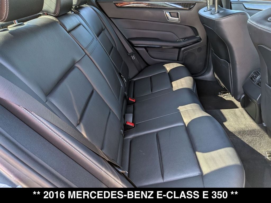 2016 Mercedes-Benz E-Class E 350 4MATIC®