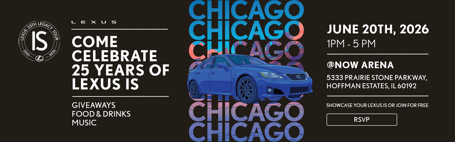 Lexus IS 25th Anniversary Tour