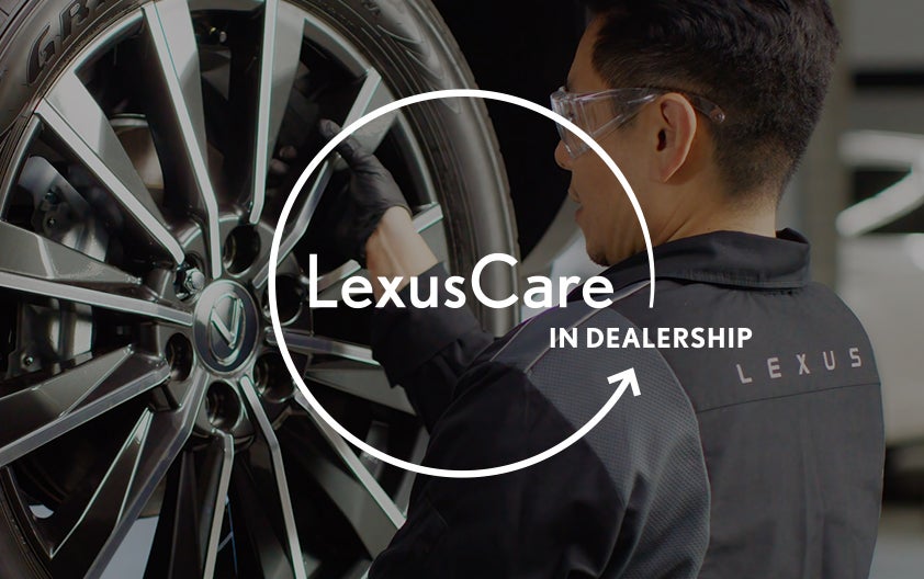 LexusCare in dealership.