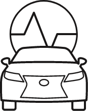 Car icon | Serra Lexus Lansing in Okemos MI